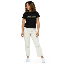 Load image into Gallery viewer, #progressoverperfection women’s high-waisted t-shirt
